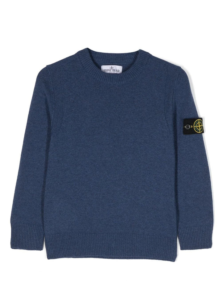 Maglione blu bambino