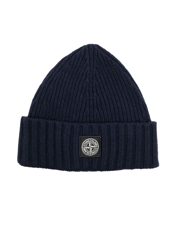 Berretto blu navy bambino