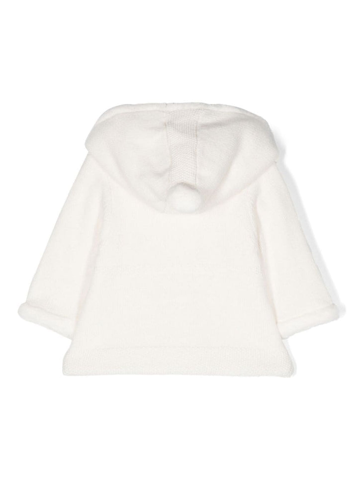 Cappotto bianco neonata