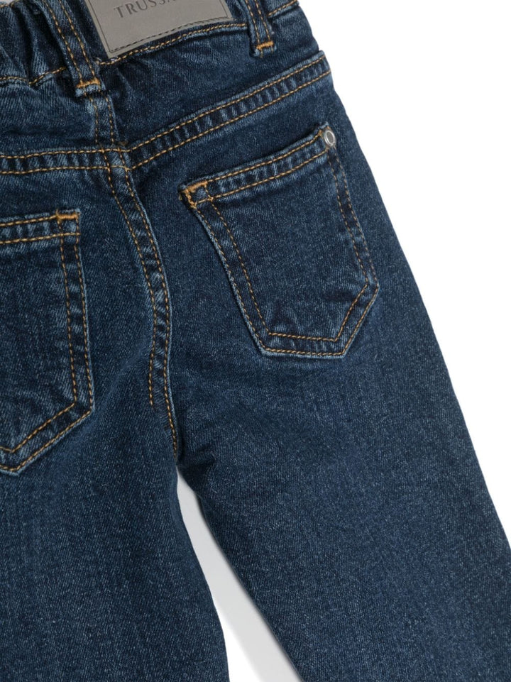 Pantalon jeans indigo unisexe