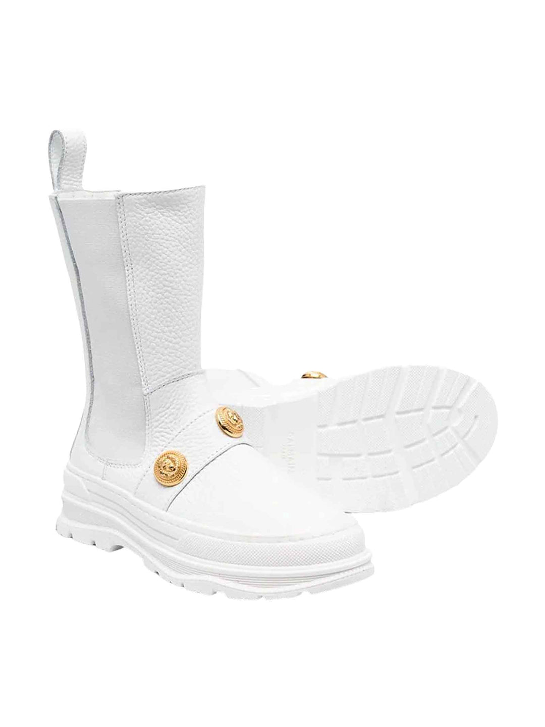 Bottes blanches pour filles