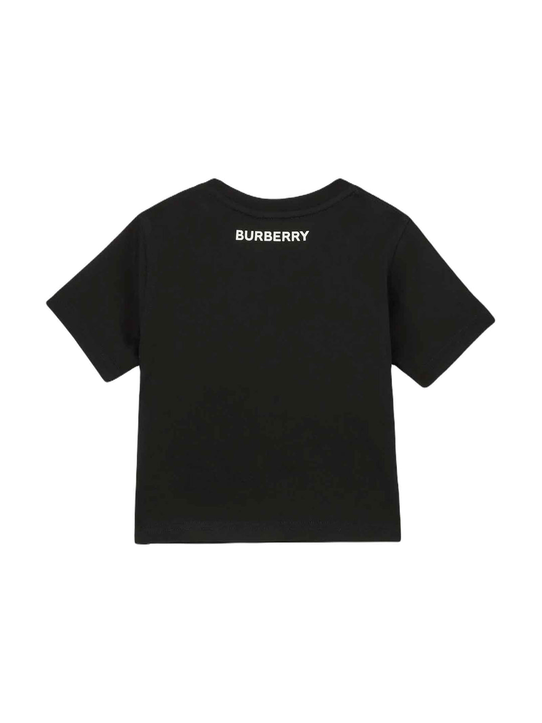 T-shirt nera neonato