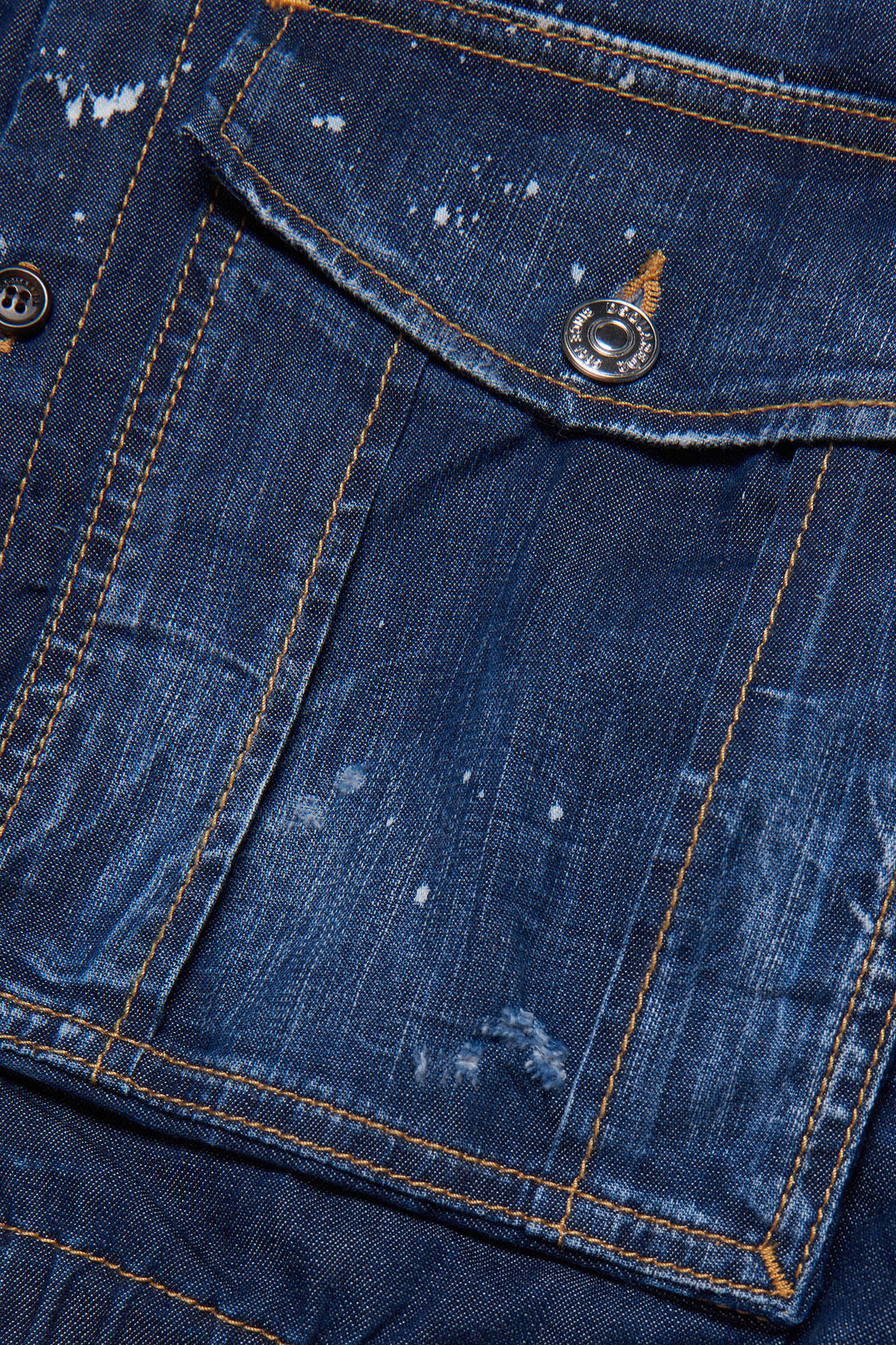 Chemise en jean pour enfants, avec deux poches