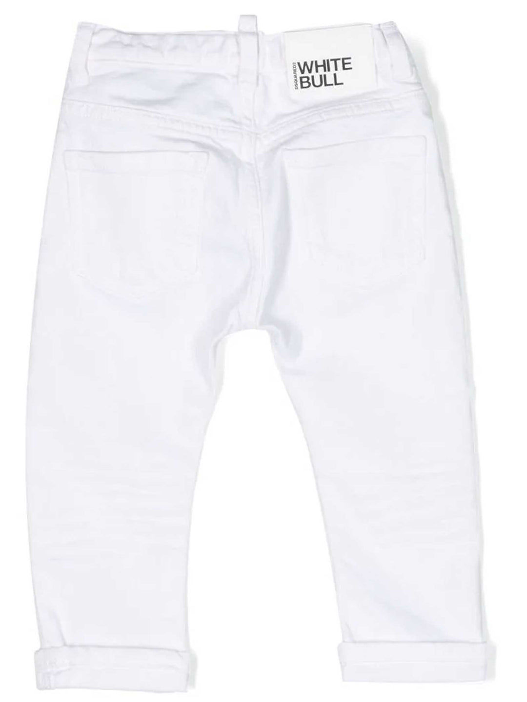 Jeans denim bianco unisex