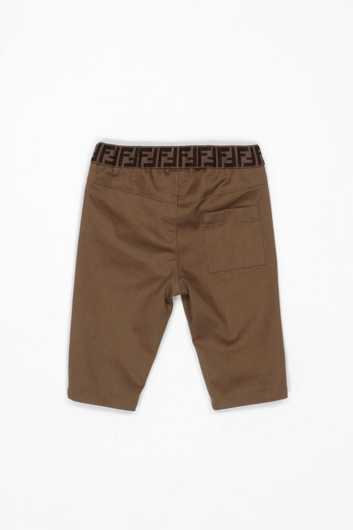 Pantalone marrone neonato