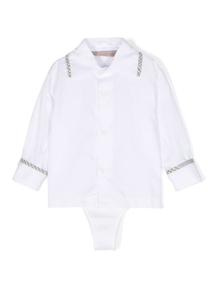 Body bianco cloud neonata