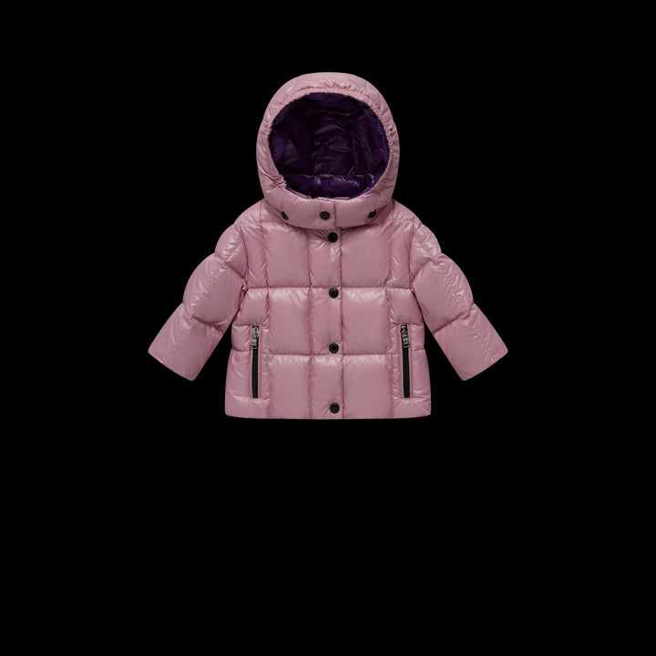 Veste rose bébé avec logo