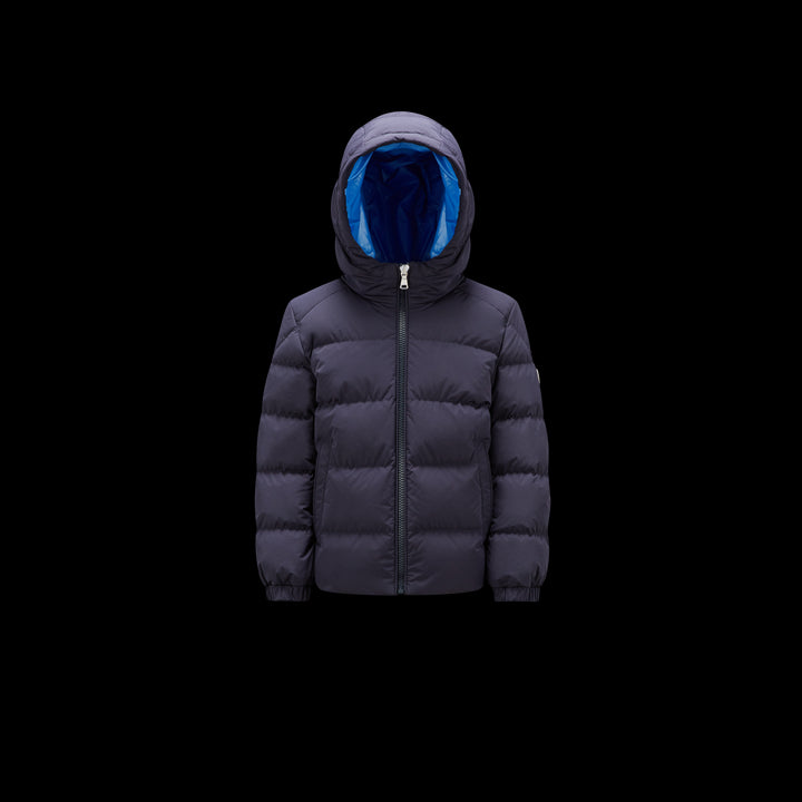 Veste enfant bleue avec patch