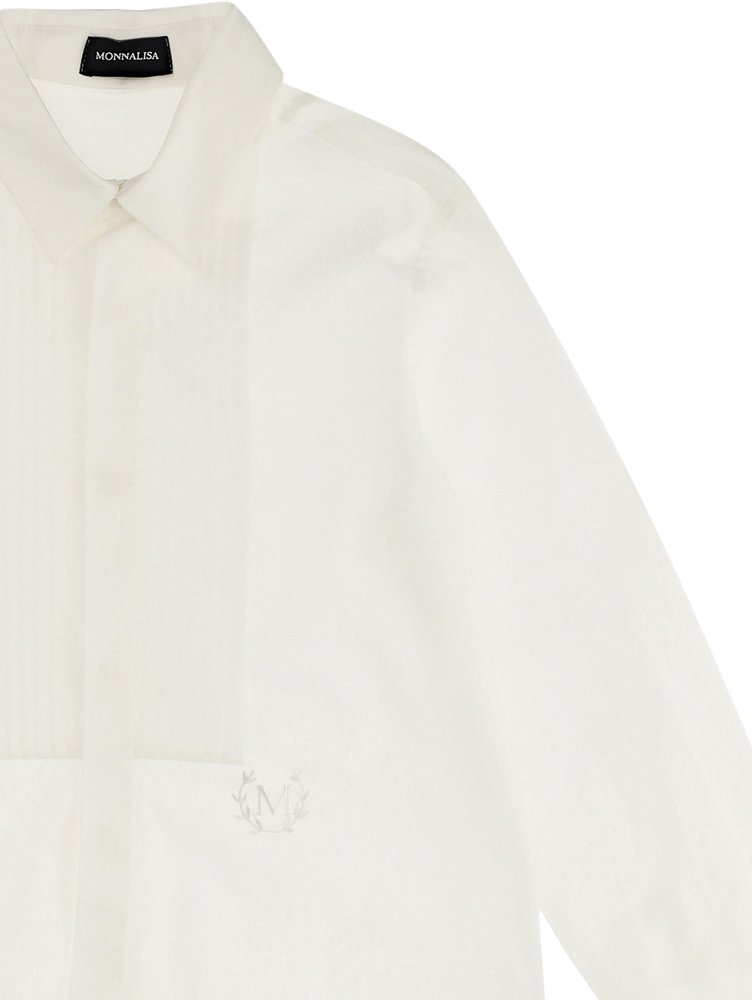 Chemise blanche classique pour enfants