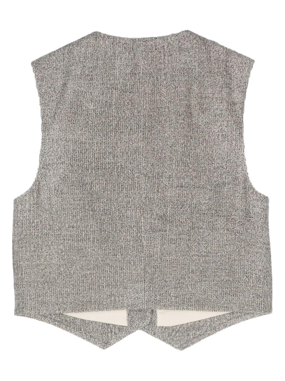 Gilet grigio donna