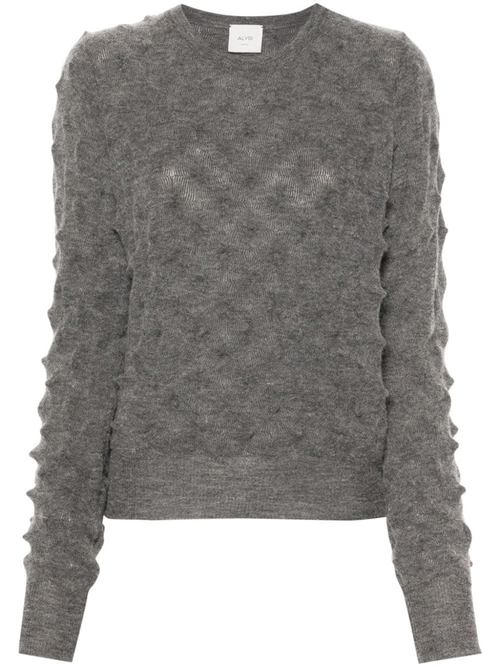 Maglione grigio donna