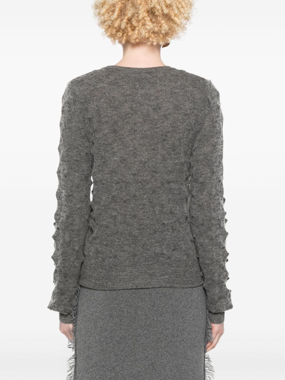 Maglione grigio donna