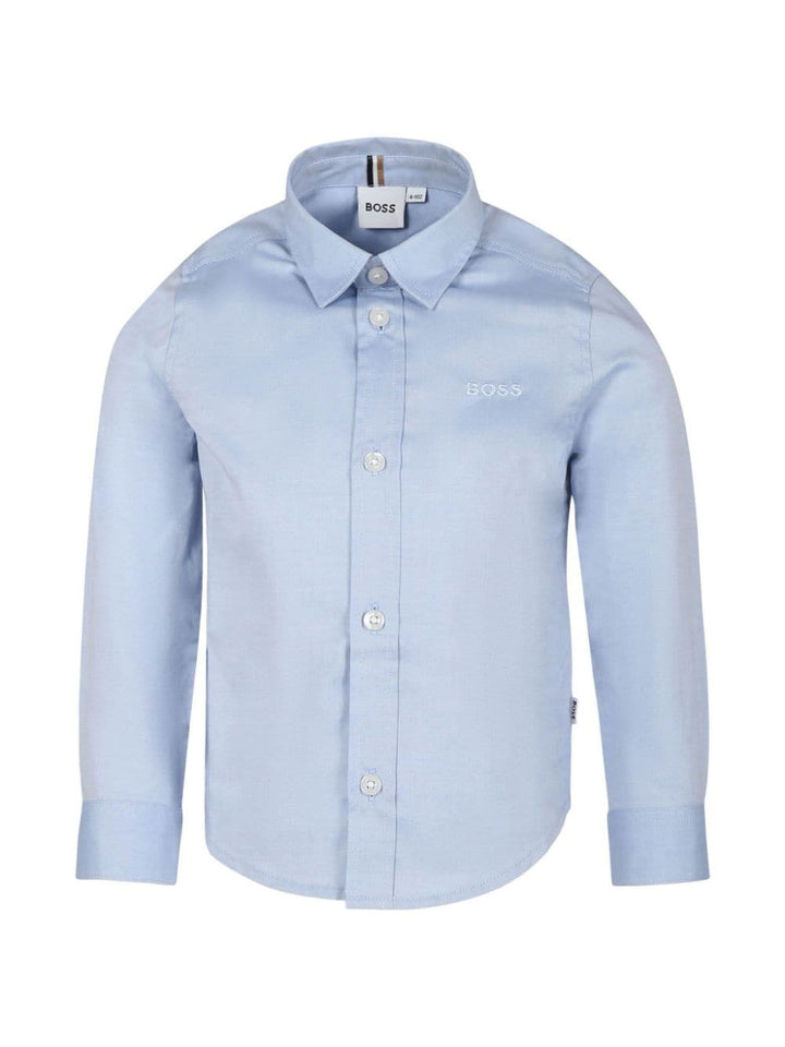 Camicia blu bambino