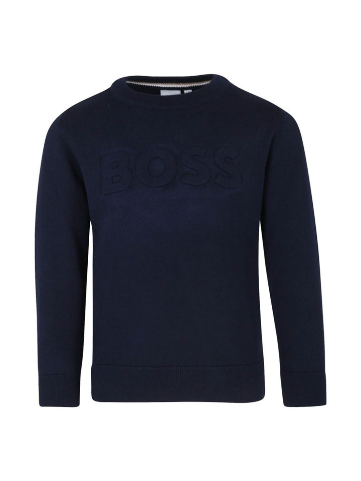 Pullover blu bambino