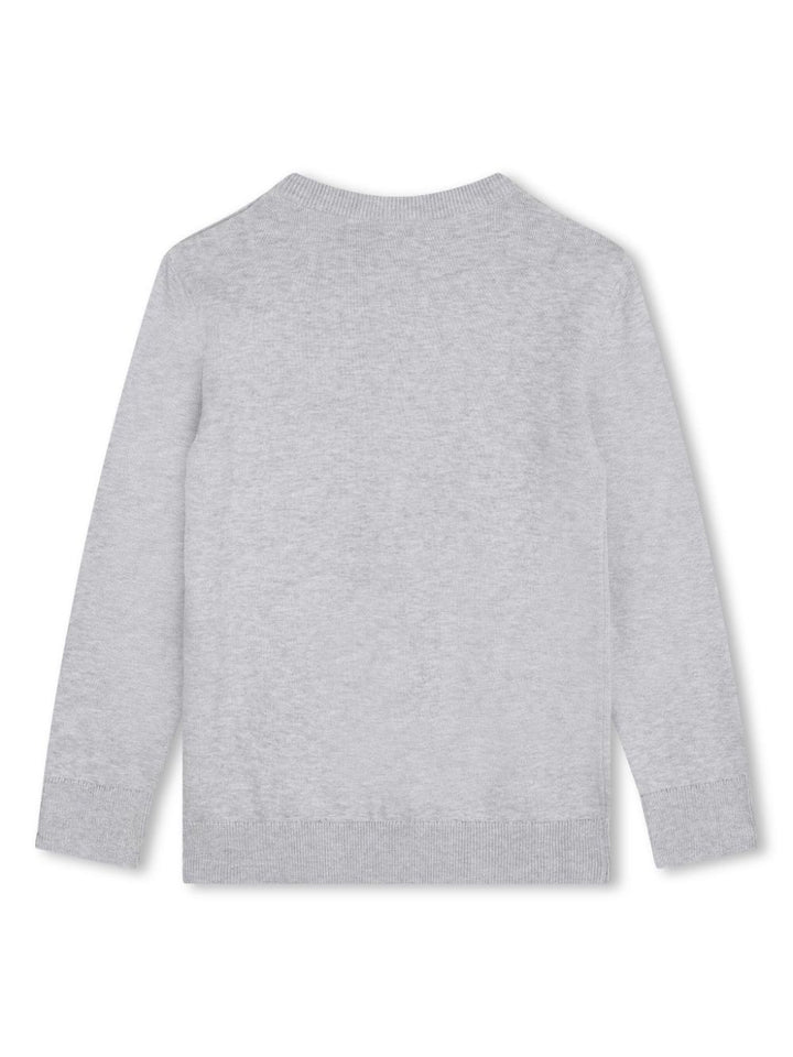 Pullover grigio bambino