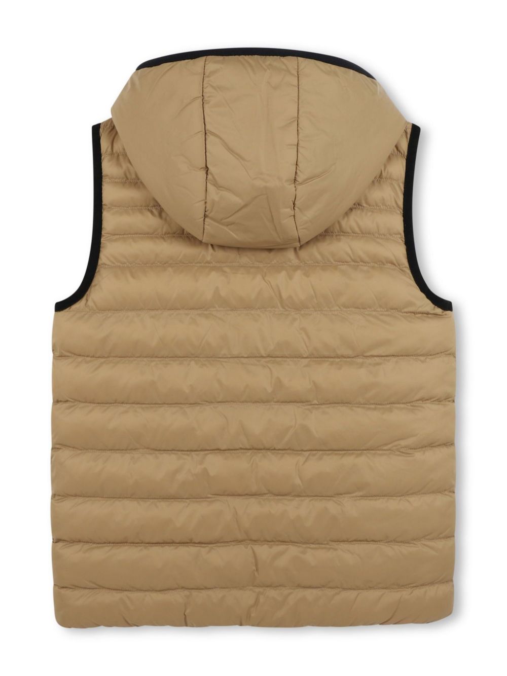 Gilet beige/nero bambino