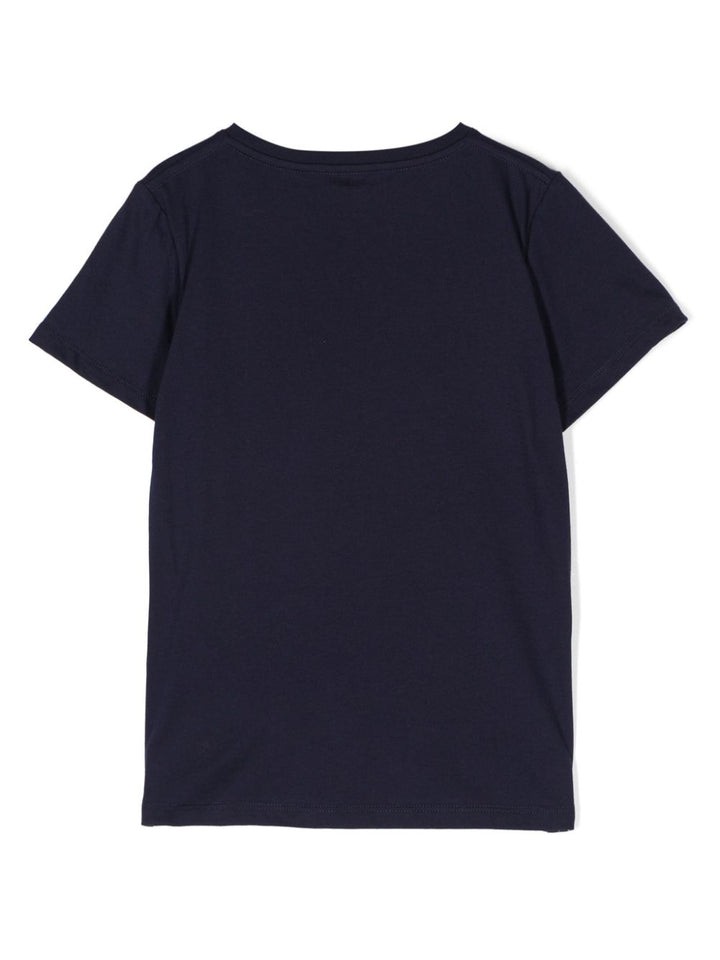 T-shirt blu bambino