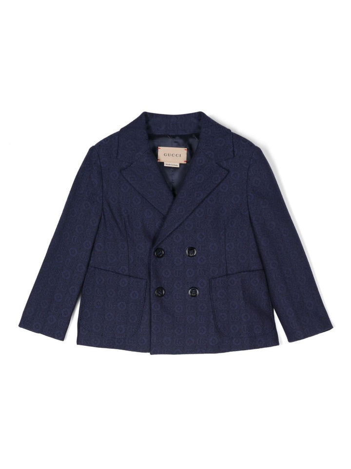 Blazer blu navy neonato