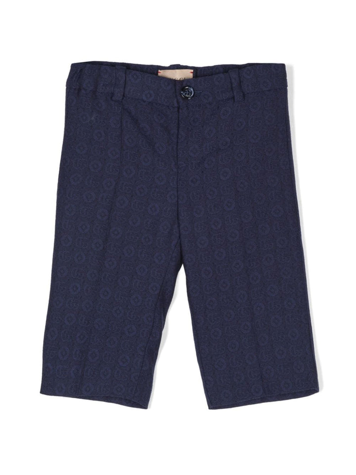 Pantaloni blu navy neonato