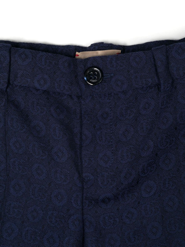 Pantaloni blu navy neonato