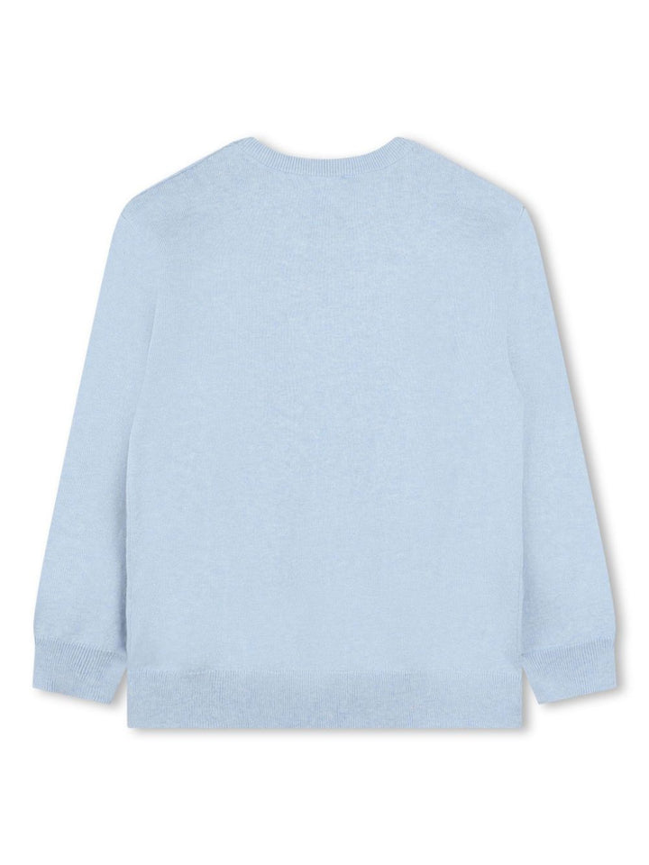 Pullover azzurro bambino