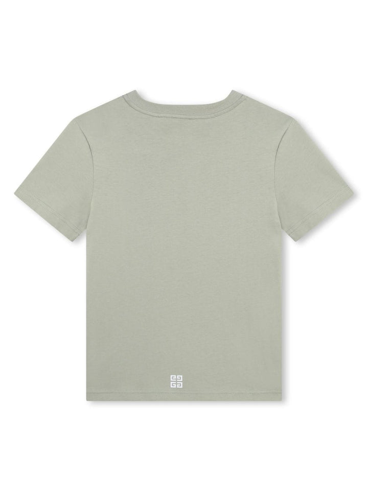 T-shirt verde bambino