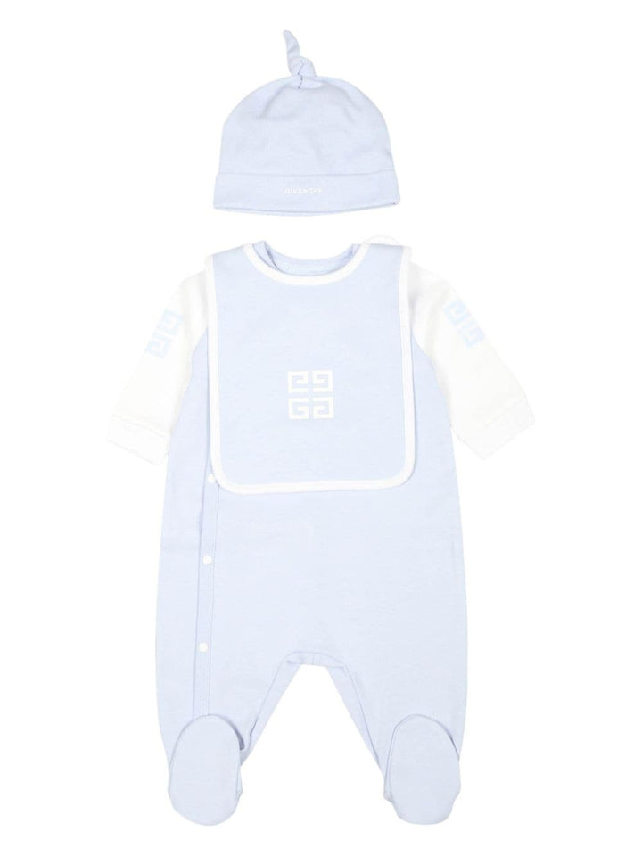 Set azzurro neonato unisex