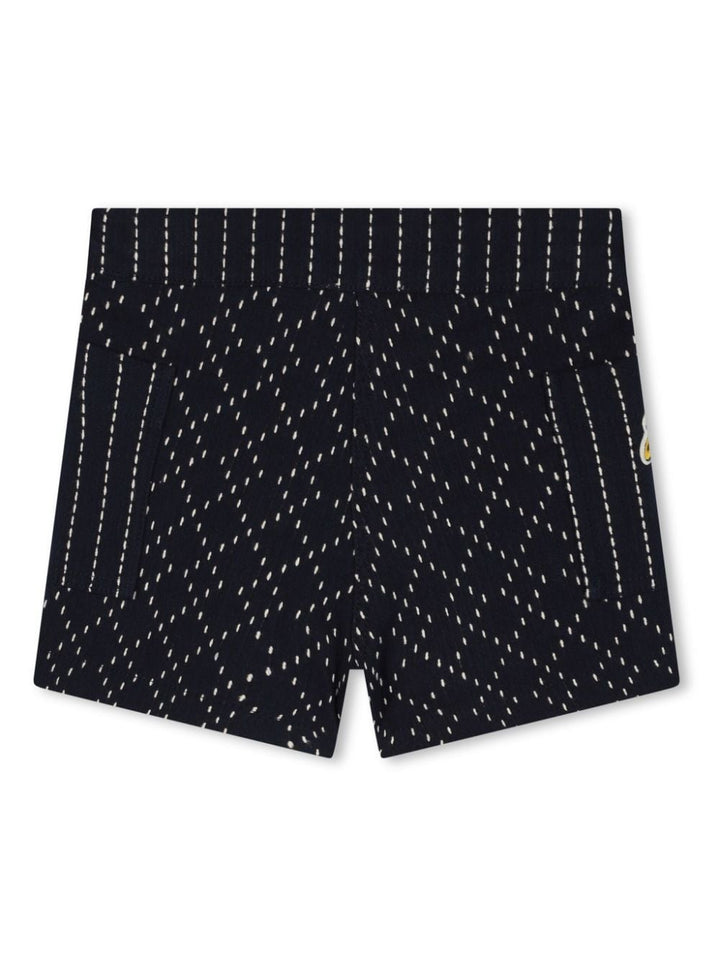 Shorts blu neonata