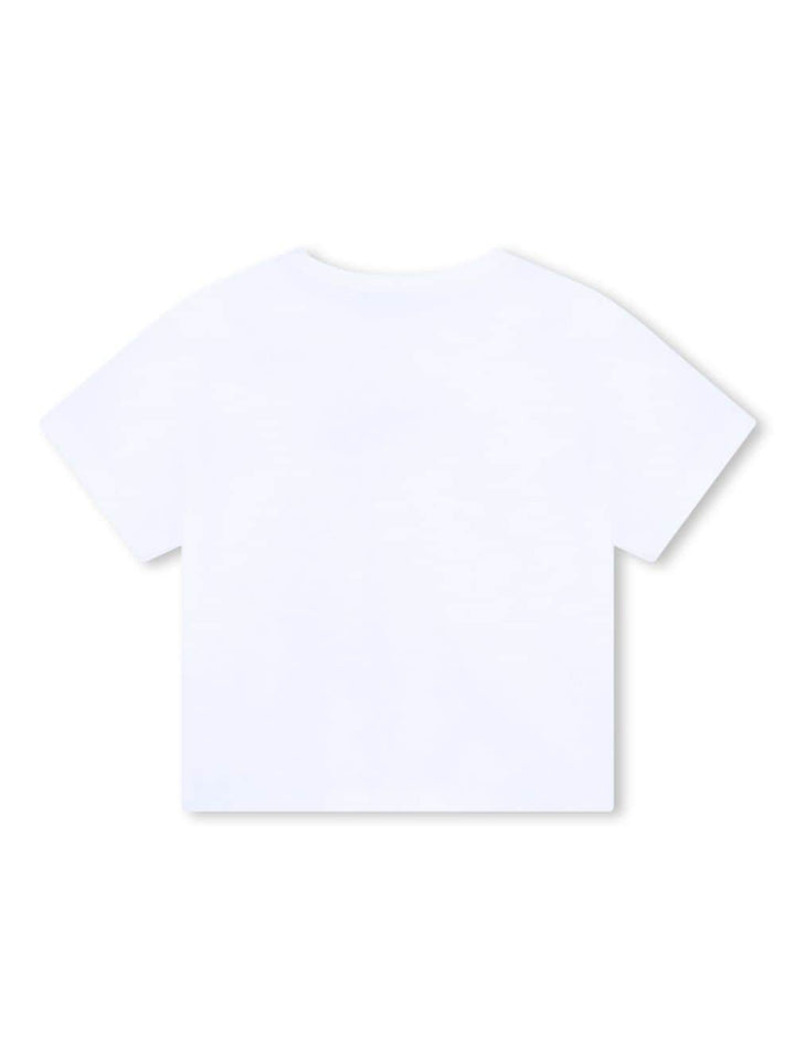 T-shirt bianca neonata