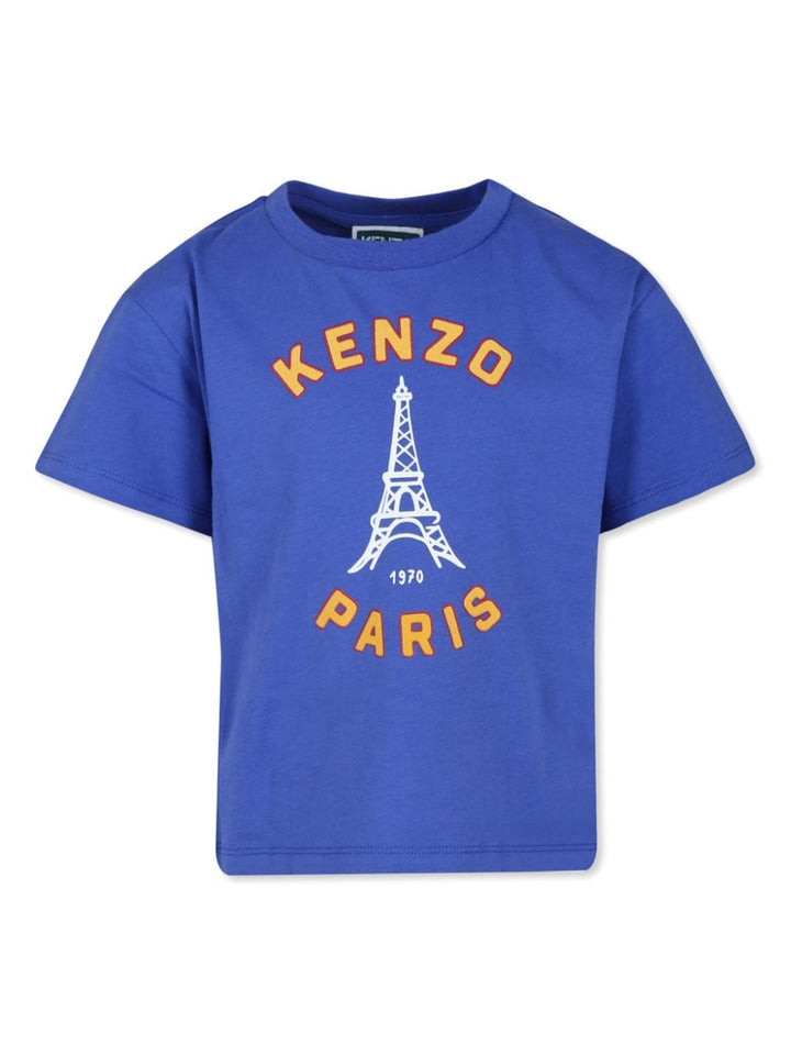 T-shirt blu bambino