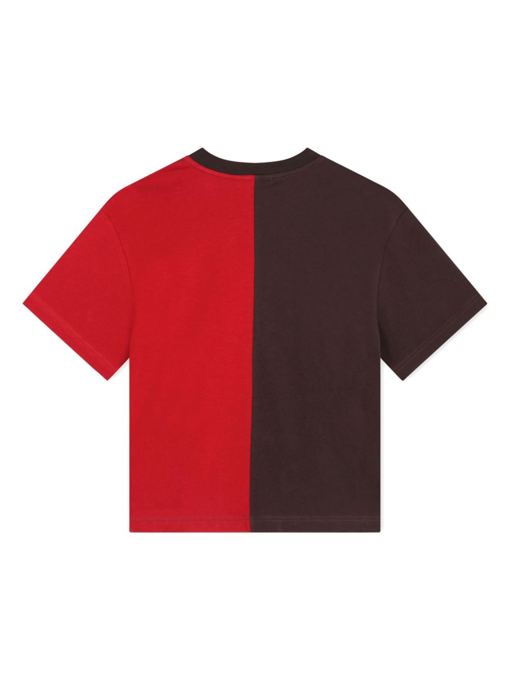 T-shirt rosso/marrone bambino