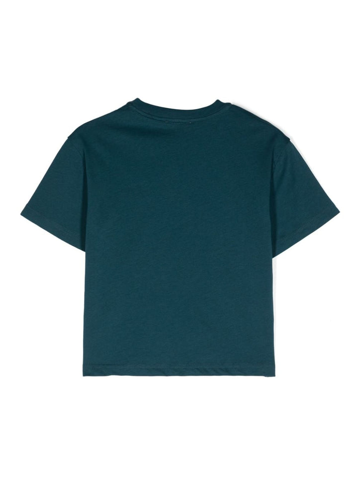 T-shirt blu bambino