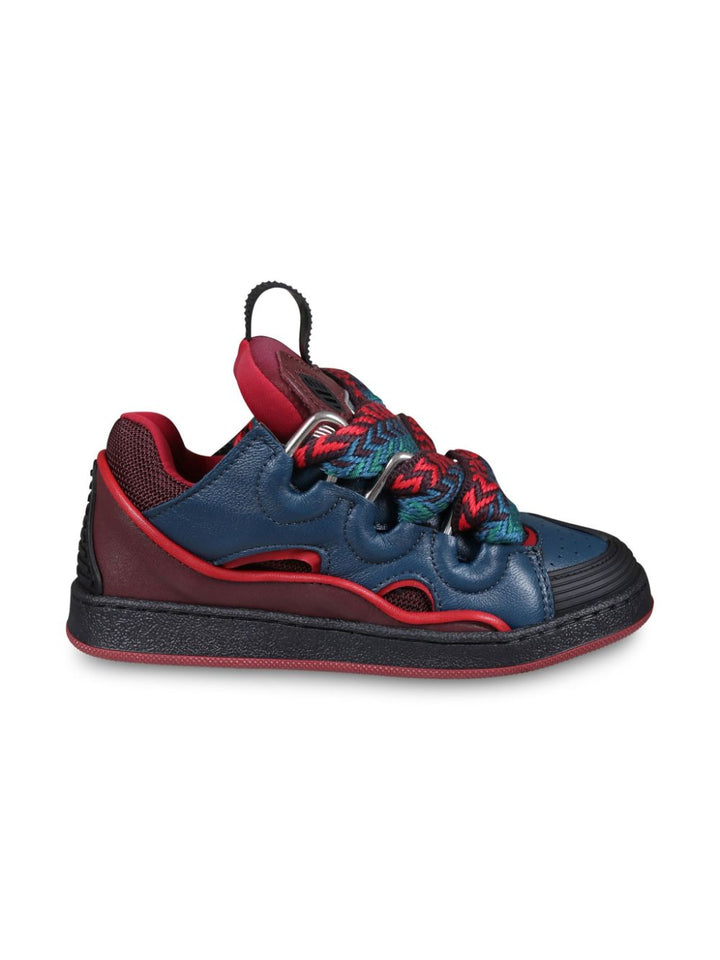 Sneakers blu/rosse bambino