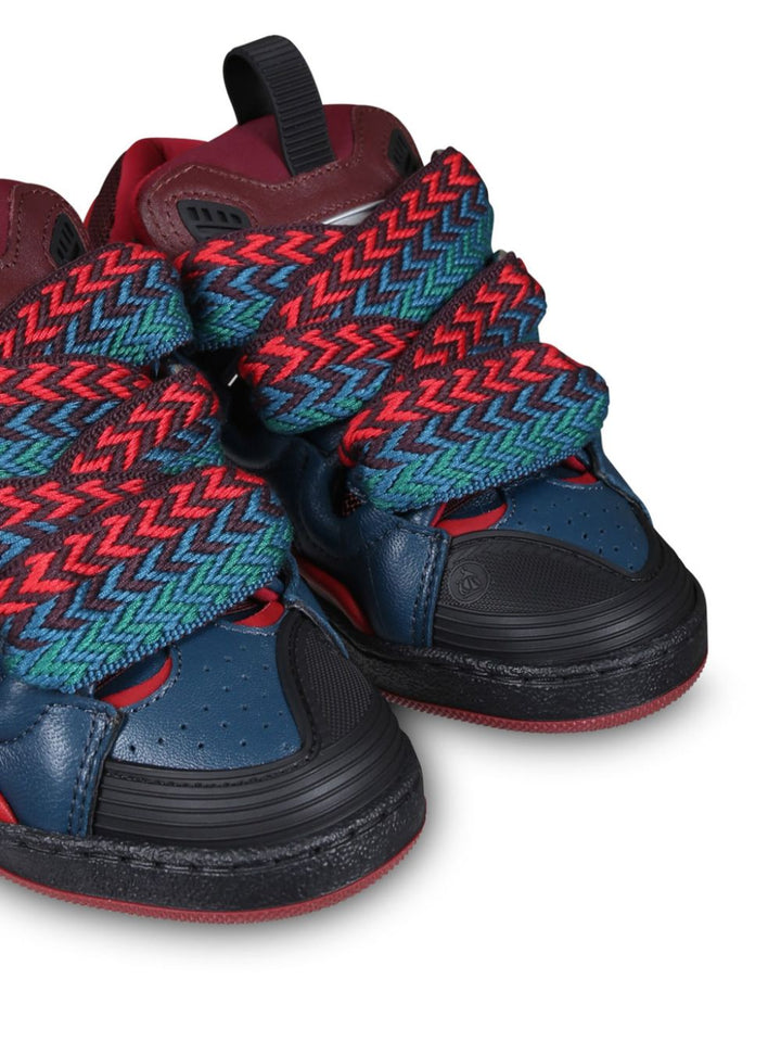 Sneakers blu/rosse bambino