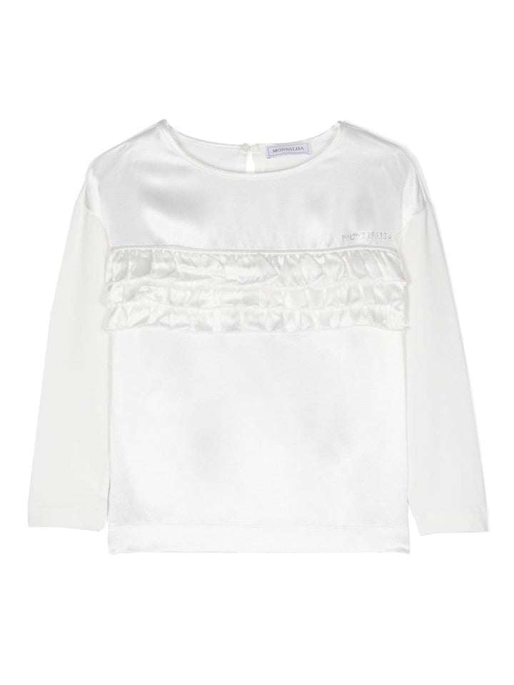 Blusa bianca bambina