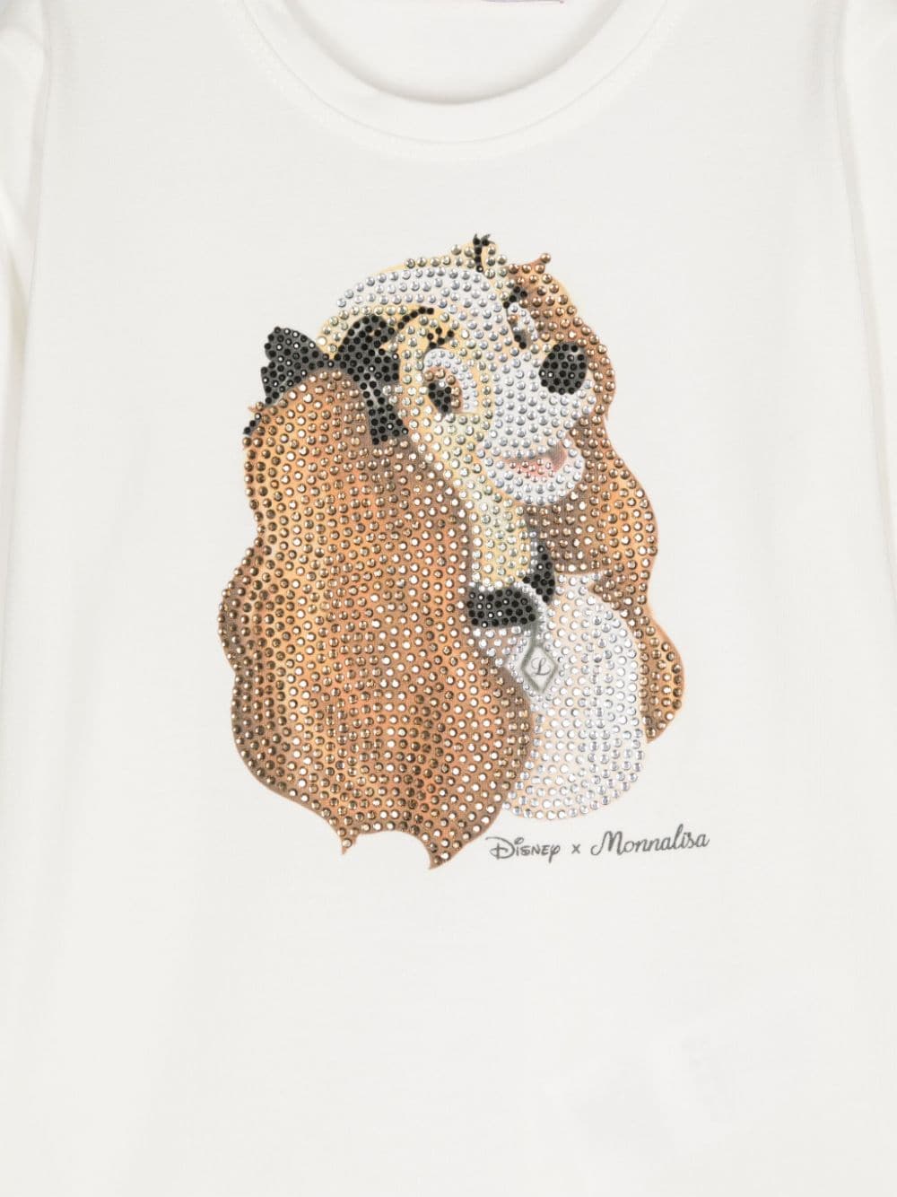 T-shirt bianca bambina