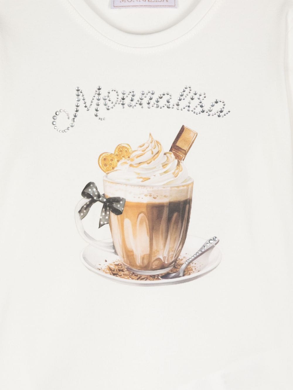 T-shirt bianca bambina