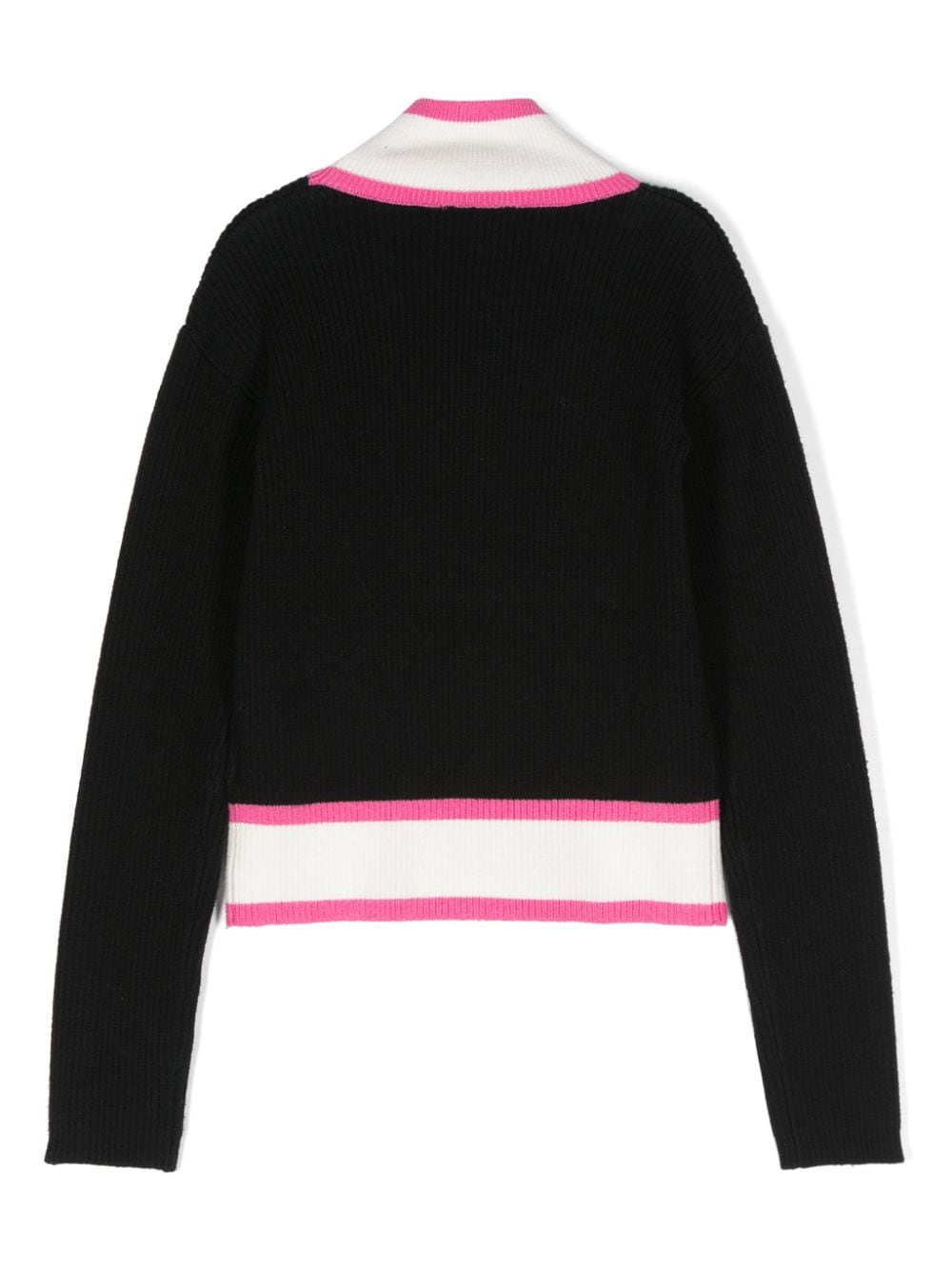 Maglia nera/rosa bambina