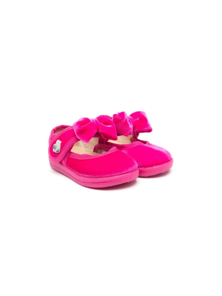 Scarpe fucsia neonata