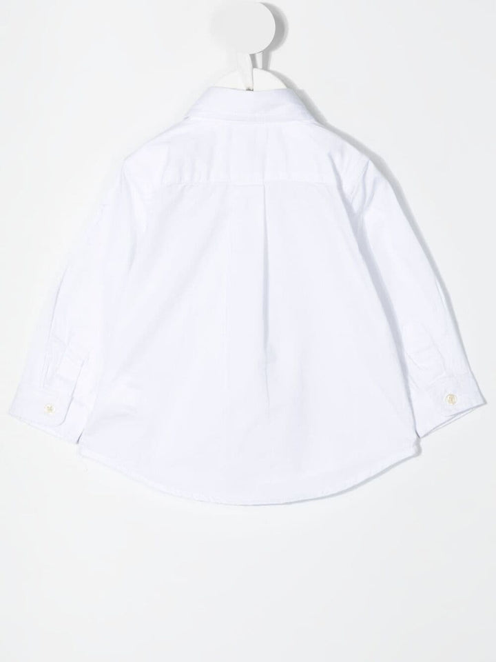 Camicia bianca neonata