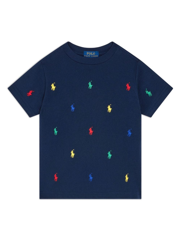 T-shirt blu navy bambino