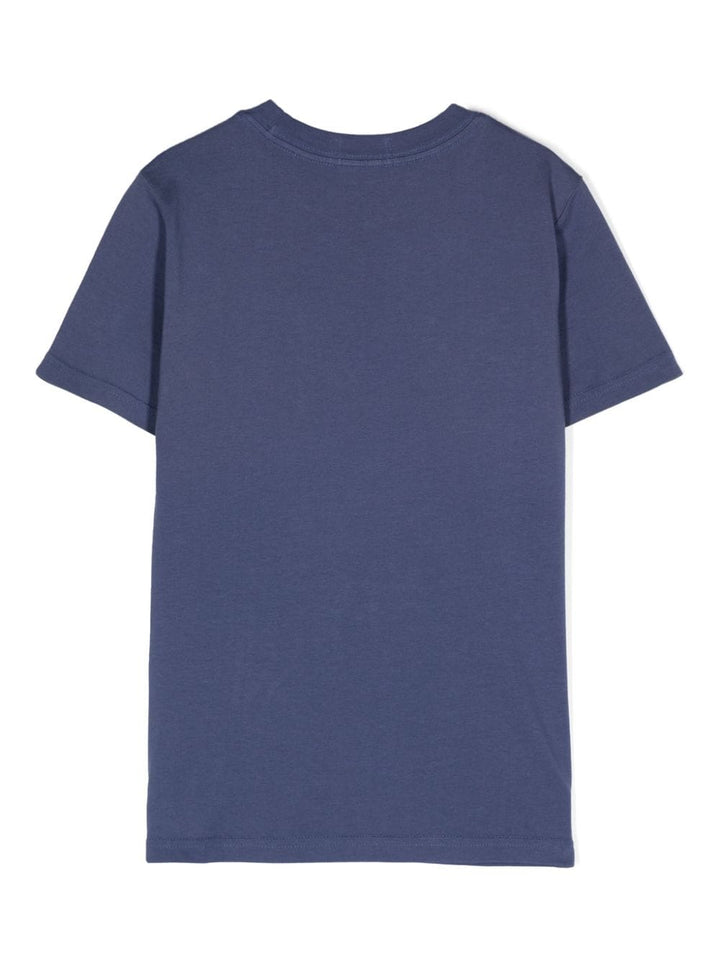 T-shirt blu bambino