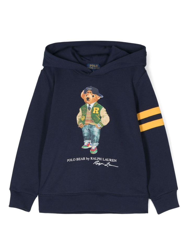 Felpa blu navy bambino