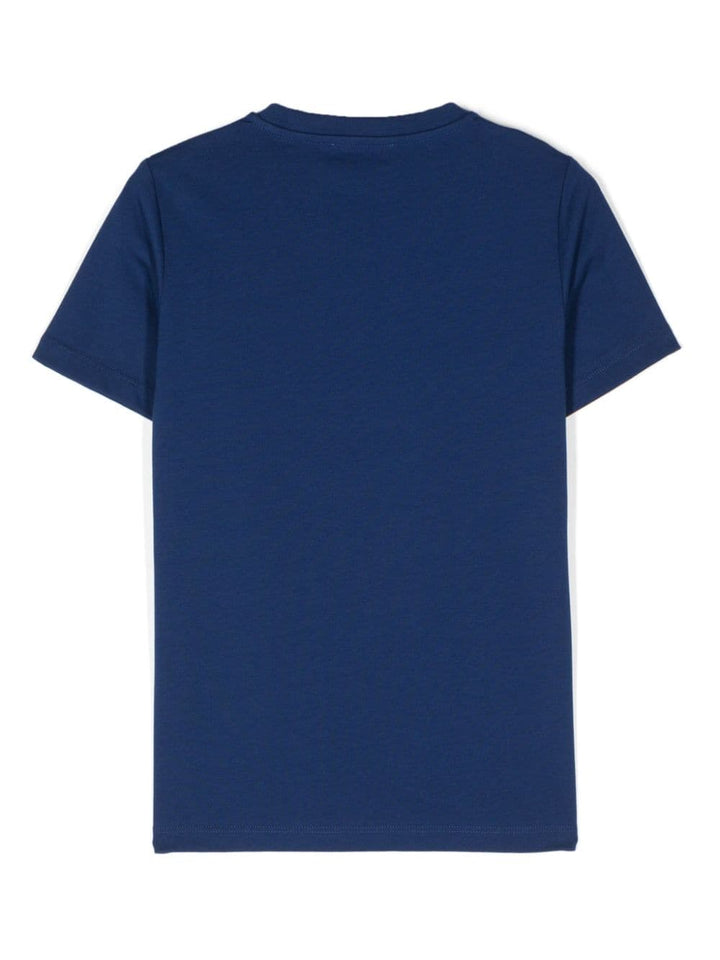 t-shirt blu bambina