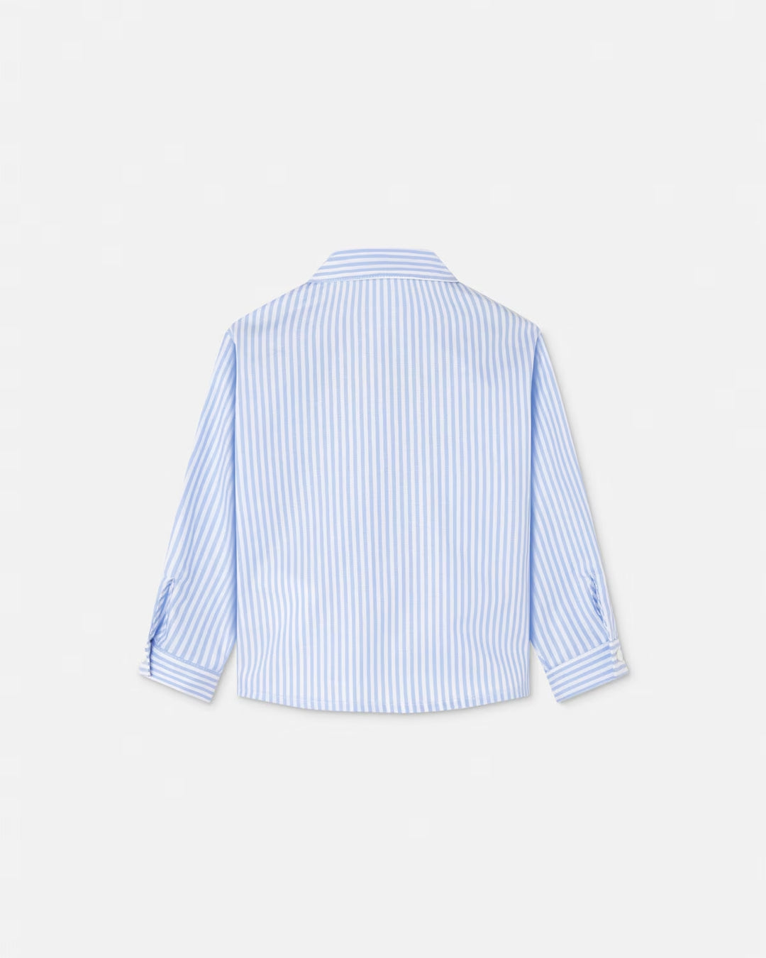 camicia bianco/azzurro neonato