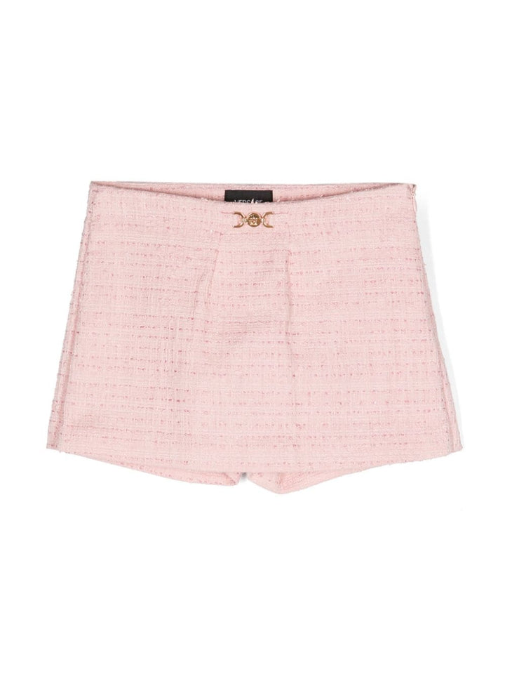 Shorts rosa bambina