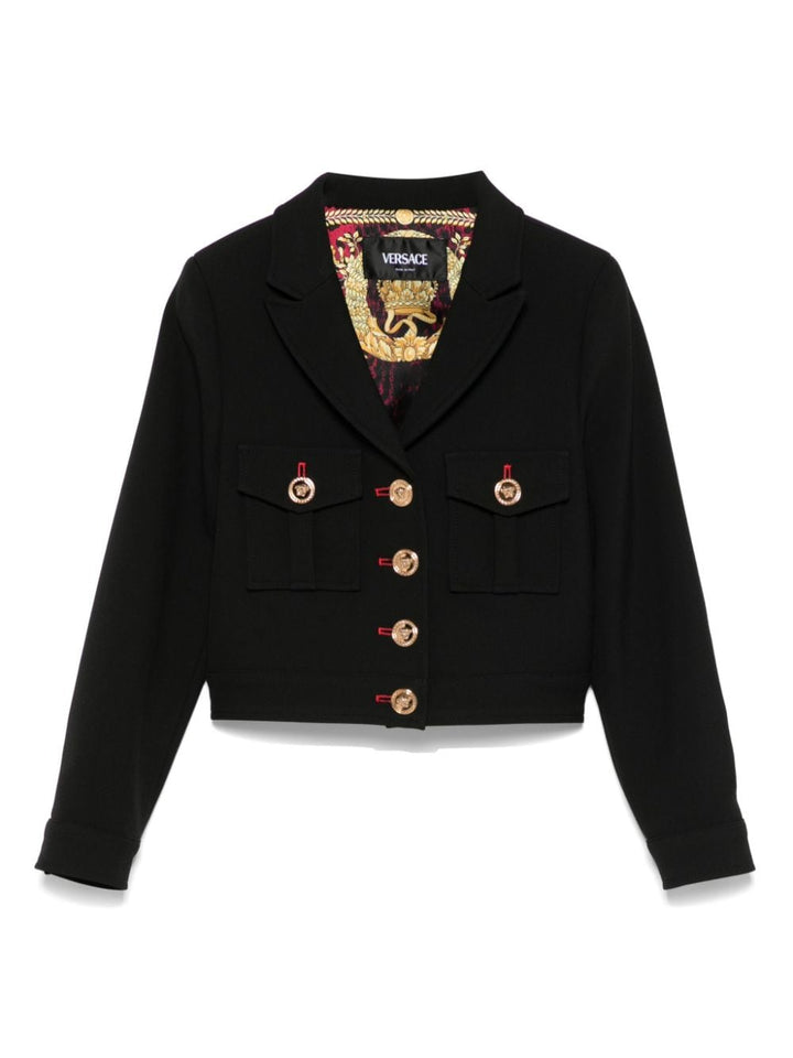 Blazer nero bambina