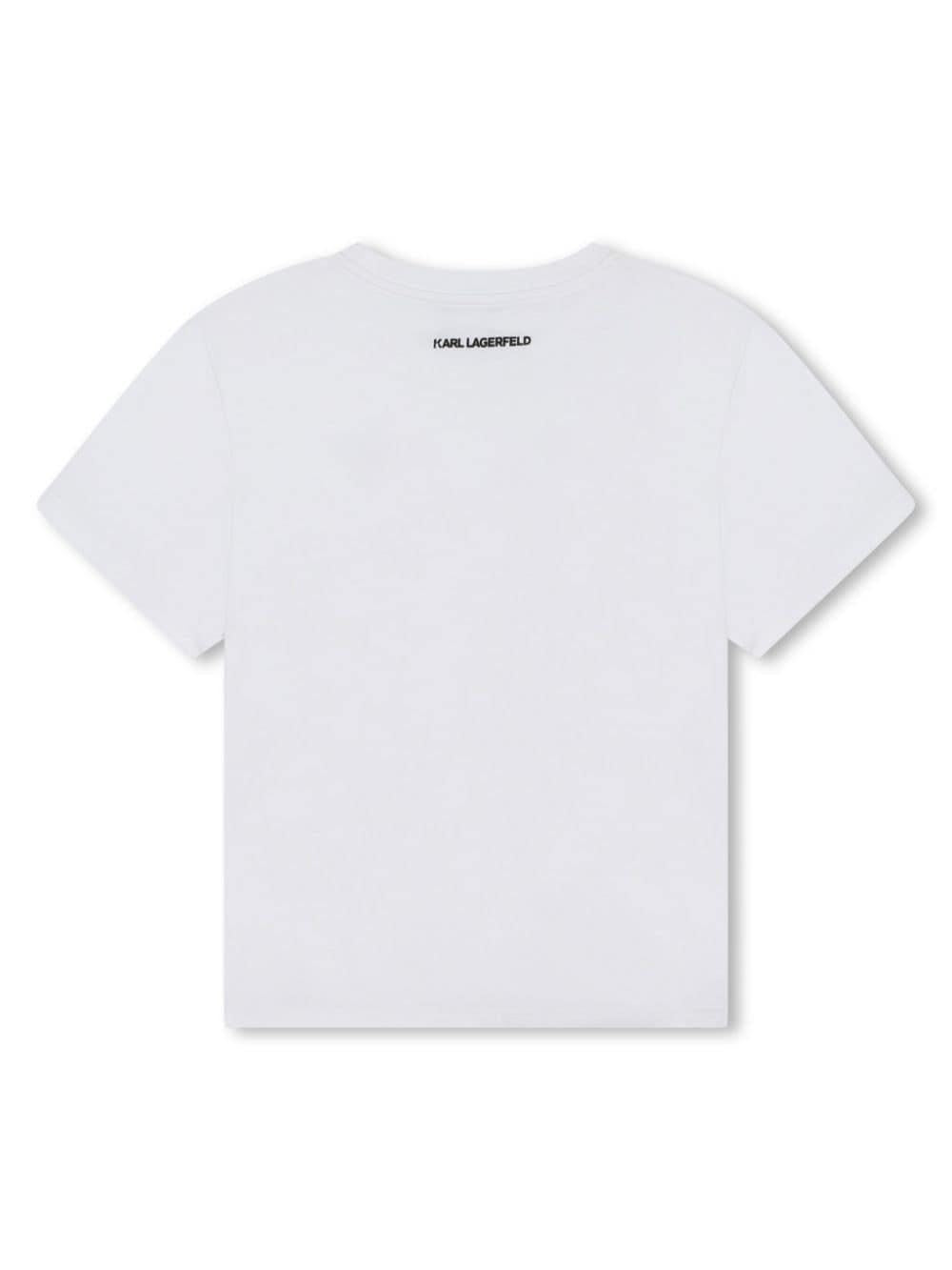 t-shirt bianca bambina