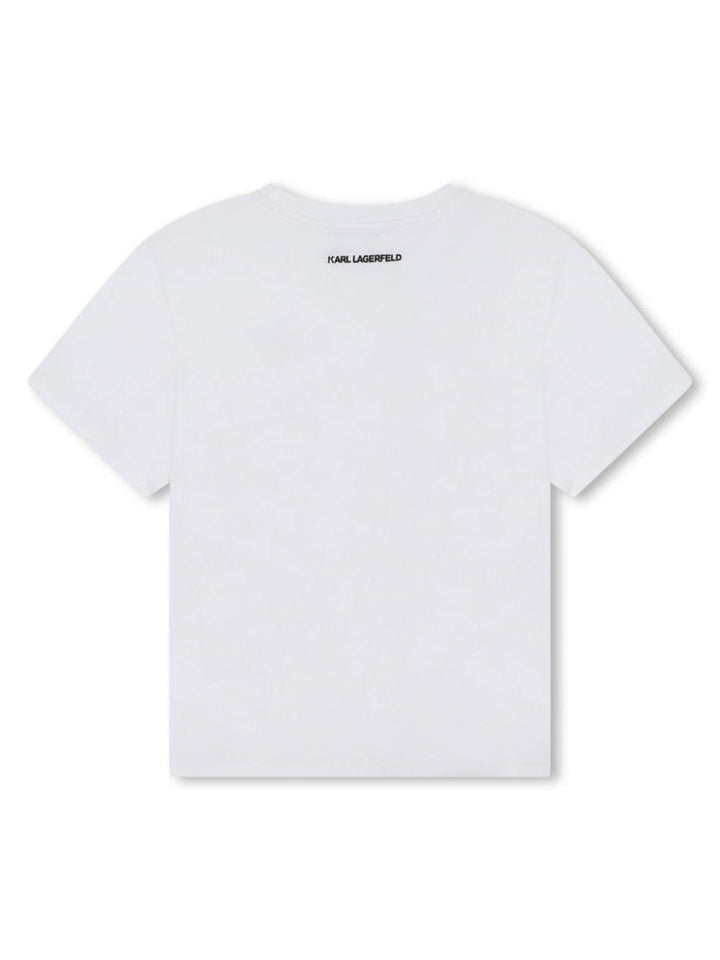 t-shirt bianca bambina