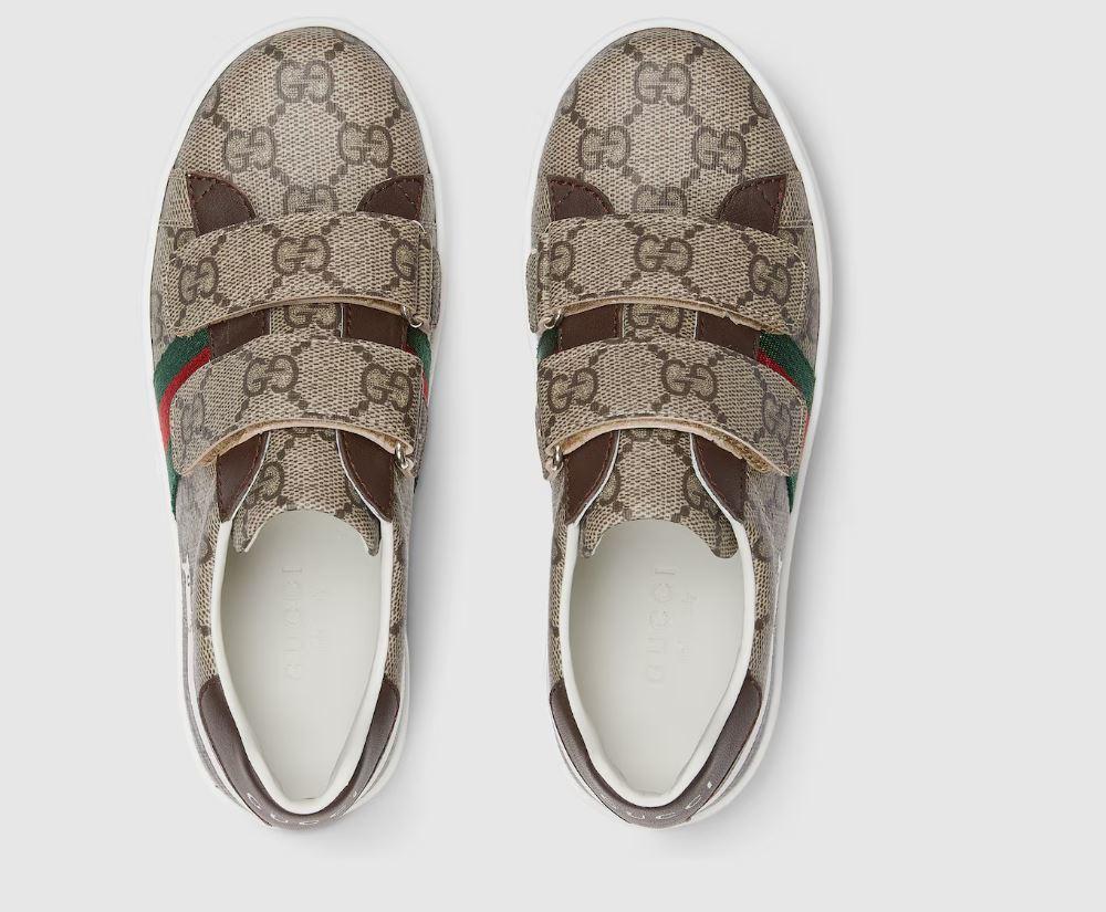 sneacker marrone bambino 463090FAEZC 8549 GUCCI KIDS 